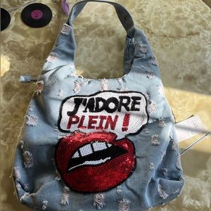 Denim purse